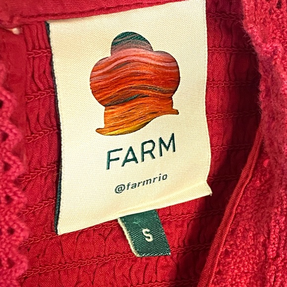 Farm Rio Hearts Blouse - Picture 6 of 9